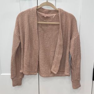 Philosophy Pink Cardigan